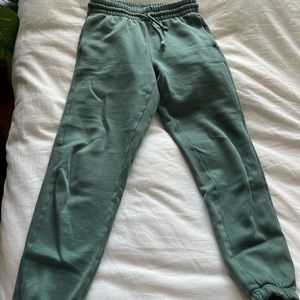 Aritzia TNA cozy fleece perfect sweatpant. In perfect condition
